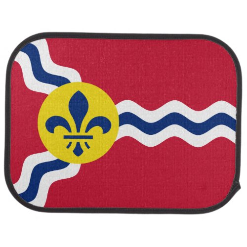 Flag of St Louis Missouri Car Floor Mat