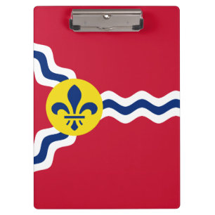 Flag of St. Louis, Missouri Clipboard