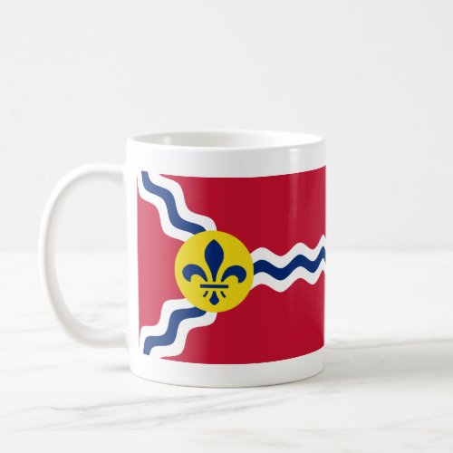 Flag of St Louis Missouri Coffee Mug