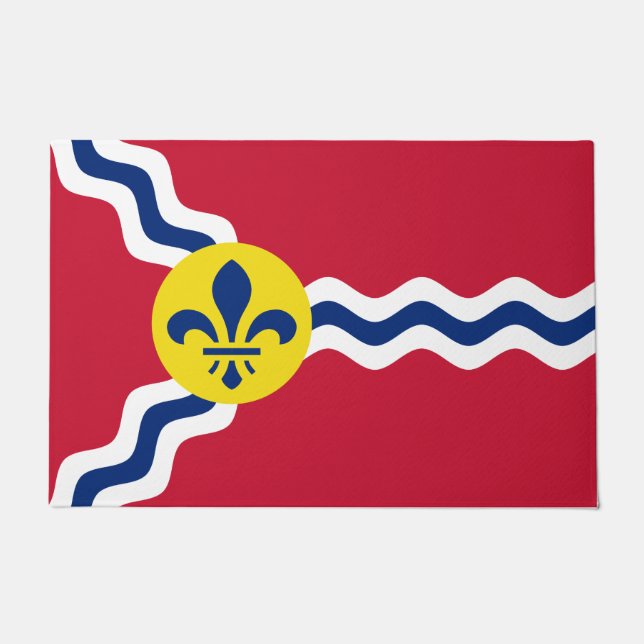 Flag of St. Louis, Missouri Doormat (Front)