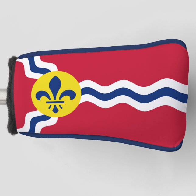 Flag of St. Louis, Missouri Golf Head Cover (Front)