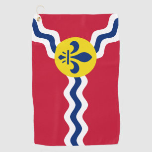 Flag of St. Louis, Missouri Golf Towel