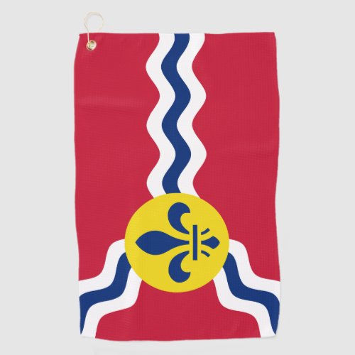 Flag of St Louis Missouri Golf Towel