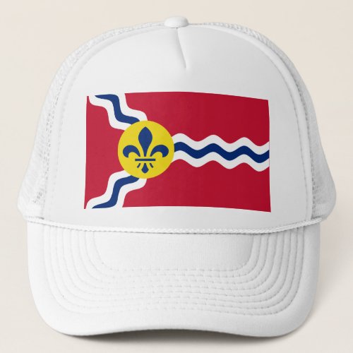 Flag of St Louis Missouri Hat