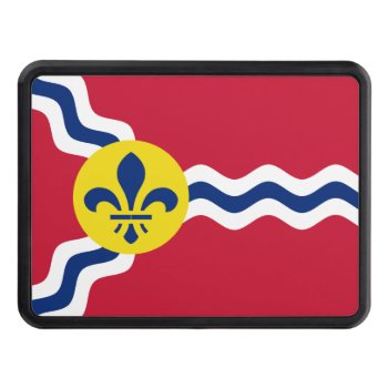 Flag Of St. Louis  Missouri Hitch Cover by FlagGallery at Zazzle