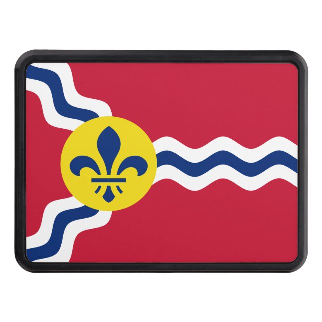 Flag of St. Louis, Missouri Hitch Cover (Front)