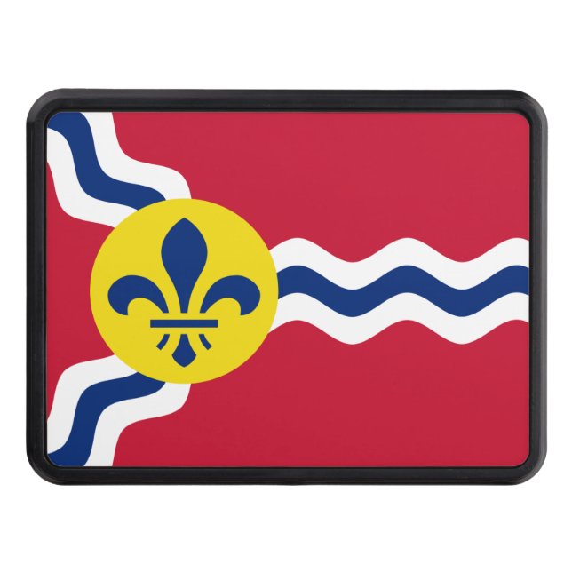 Flag of St. Louis, Missouri Hitch Cover (Front)