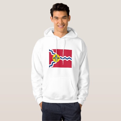 Flag of St Louis Missouri Hoodie