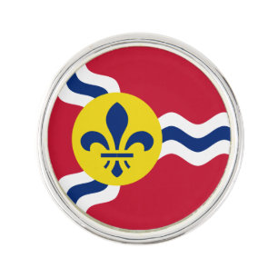 Flag of St. Louis, Missouri Lapel Pin
