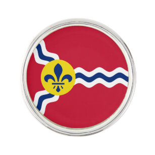 Flag of St. Louis, Missouri Lapel Pin