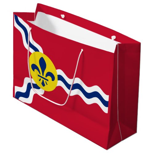 Flag of St Louis Missouri Large Gift Bag