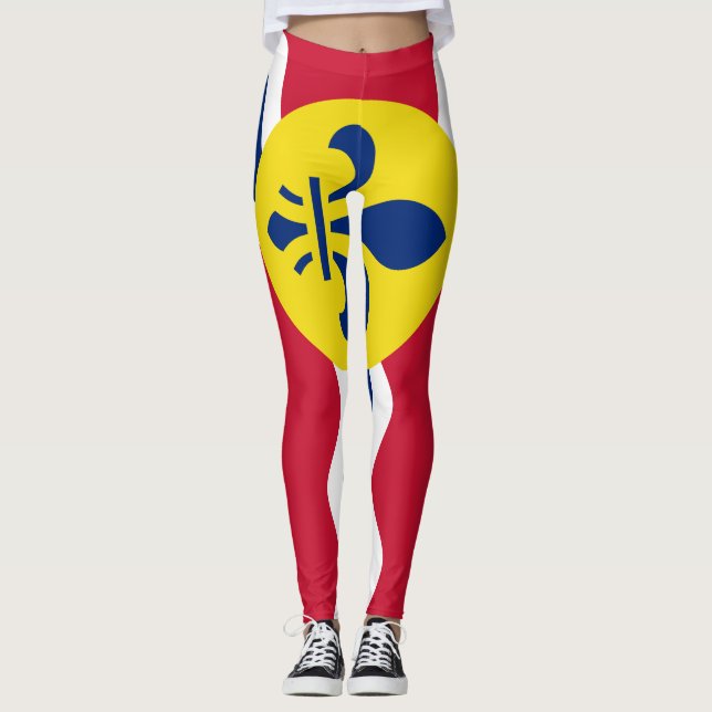 Flag of St. Louis, Missouri Leggings (Front)