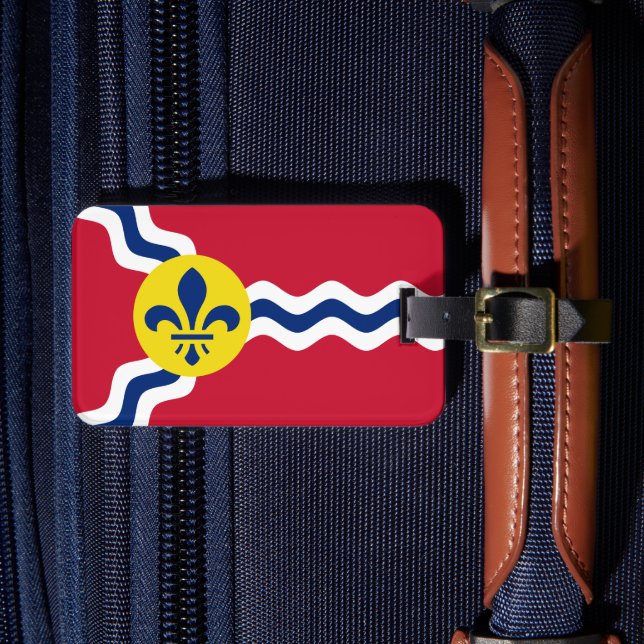 Flag of St. Louis, Missouri Luggage Tag