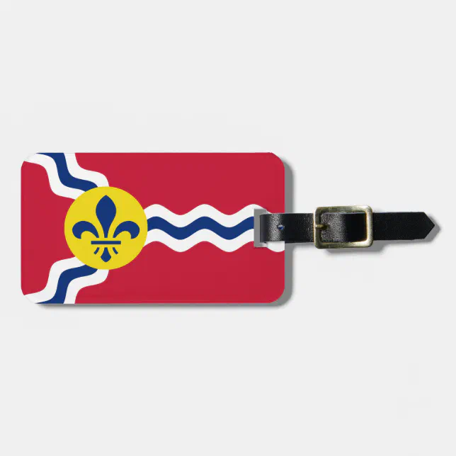 Flag of St. Louis, Missouri Rectangular Belt Buckle, Zazzle