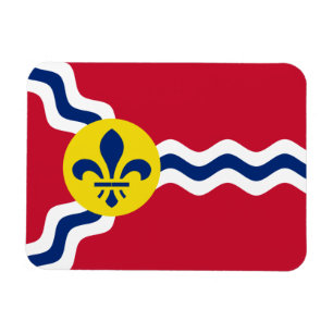 Flag of St. Louis, Missouri Magnet