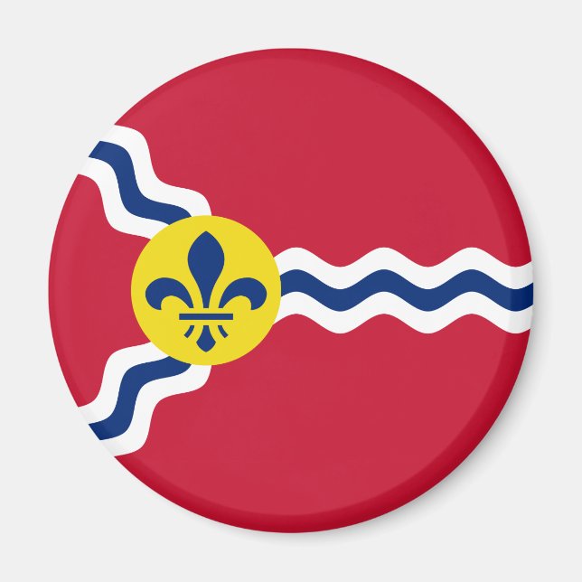 Flag of St Louis (Missouri) Magnet (Front)