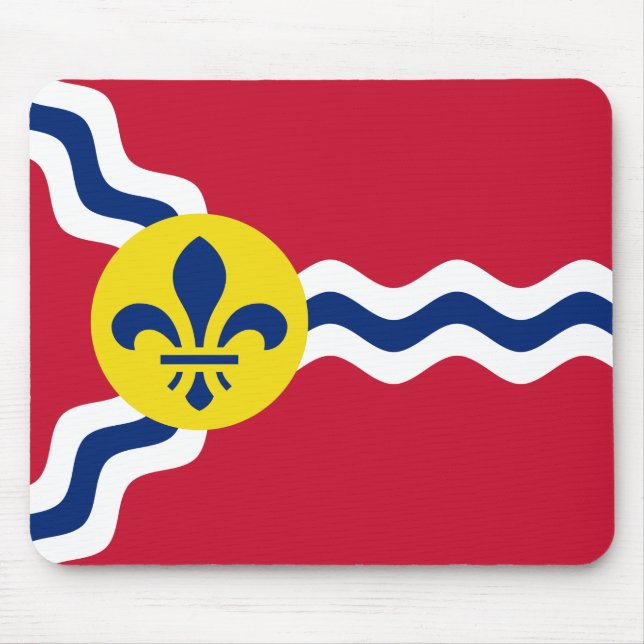 Flag of St Louis (Missouri) Mouse Pad (Front)