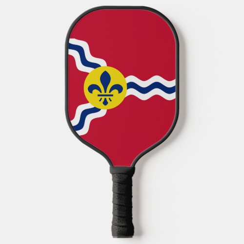 Flag of St Louis Missouri  Pickleball Paddle
