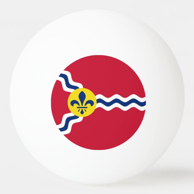 Flag of St. Louis, Missouri Ping Pong Ball (Front)