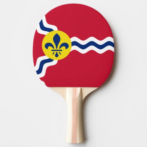 Flag of St Louis Missouri Ping Pong Paddle