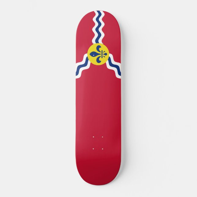 Flag of St Louis (Missouri) Skateboard (Front)