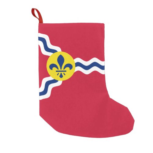 Flag of St Louis Missouri Small Christmas Stocking