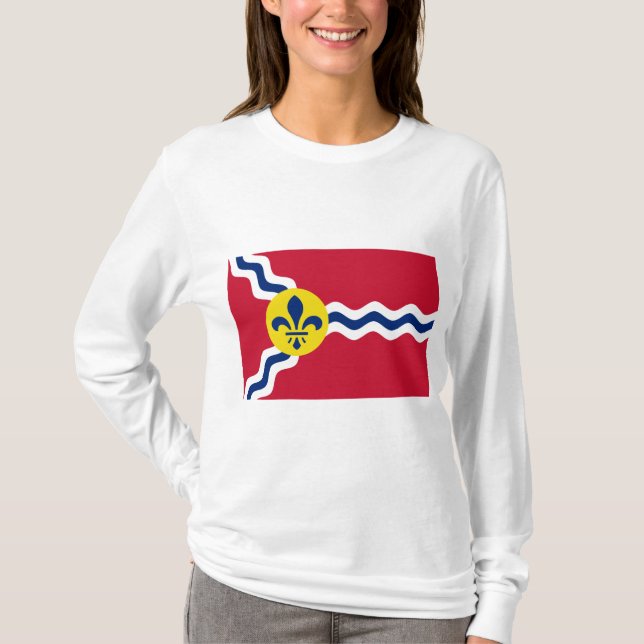 Flag of St Louis (Missouri) T-Shirt (Front)