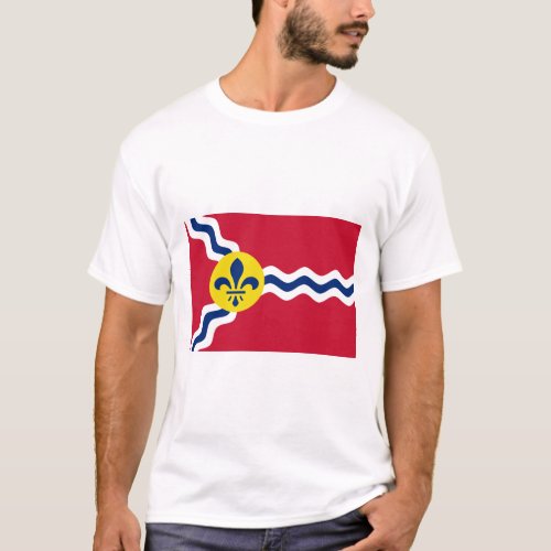 Flag of St Louis Missouri T_Shirt