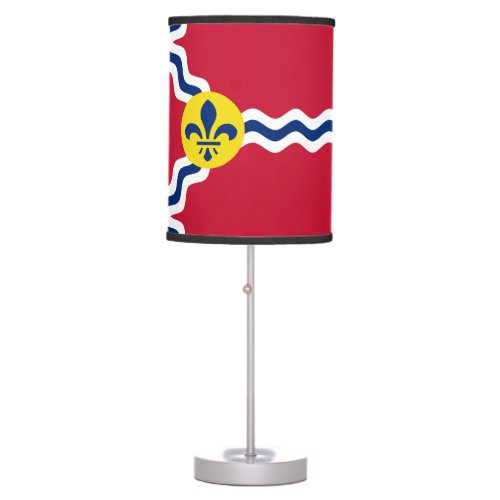 Flag of St Louis Missouri Table Lamp