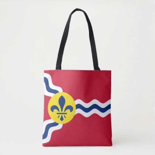 Flag of St Louis Missouri Tote Bag