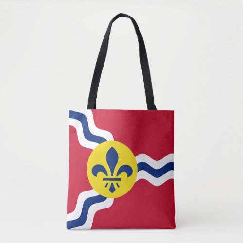 Flag of St Louis Missouri Tote Bag