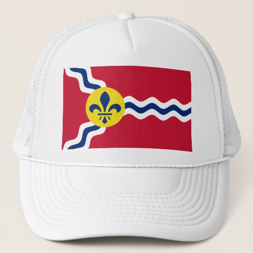 Flag of St Louis Missouri Trucker Hat