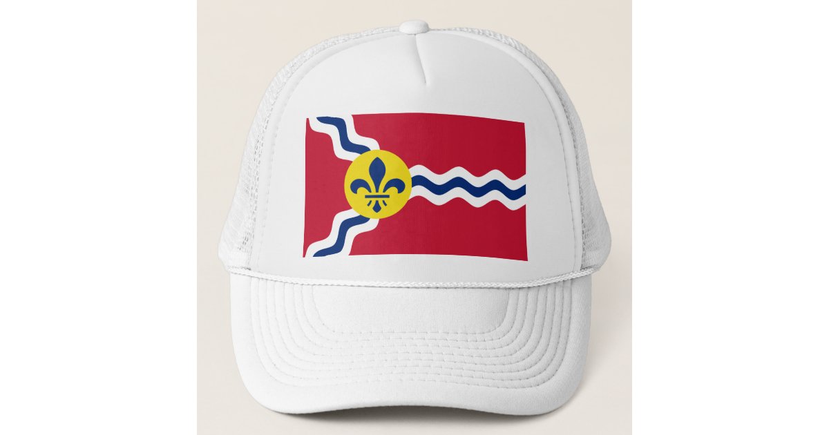  Custom Designed STL St Louis City Flag Baseball Hat