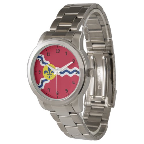 Flag of St Louis Missouri Watch