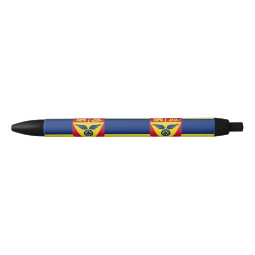 Flag of St Paul Minnesota Black Ink Pen
