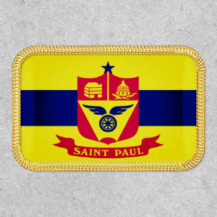 Flag of St. Paul, Minnesota Patch
