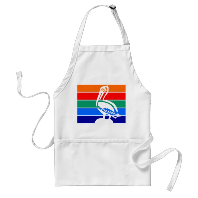 Flag of St. Petersburg, Florida Adult Apron (Front)