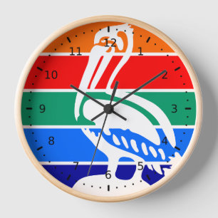 Flag of St. Petersburg, Florida Clock