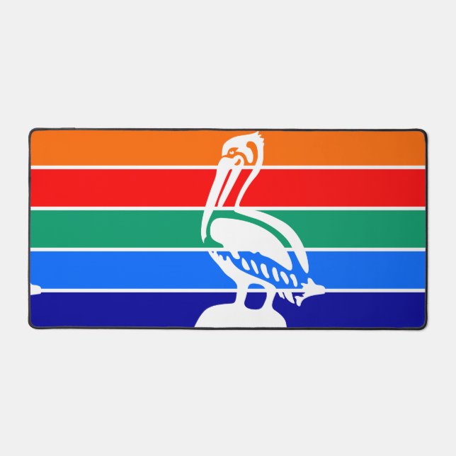 Flag of St. Petersburg, Florida Desk Mat (Front)