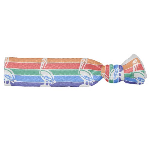 Flag of St Petersburg Florida Elastic Hair Tie