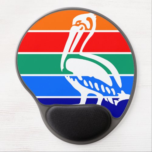 Flag of St Petersburg Florida Gel Mouse Pad