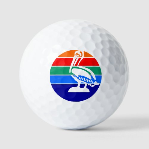 Flag of St Petersburg Florida Golf Balls