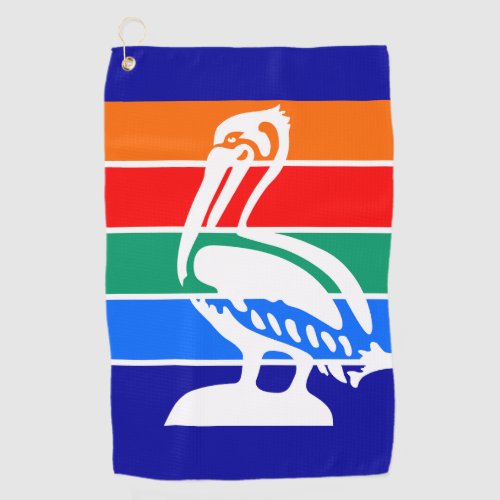 Flag of St Petersburg Florida Golf Towel