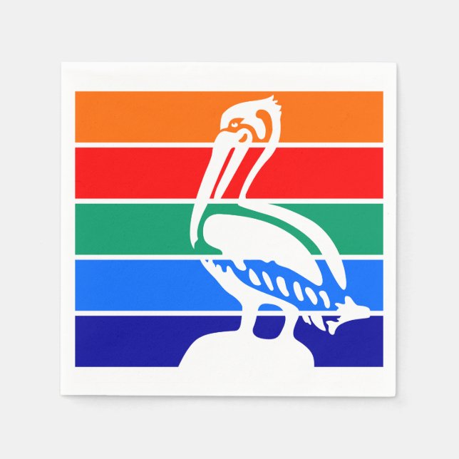 Flag of St. Petersburg, Florida Napkins (Front)