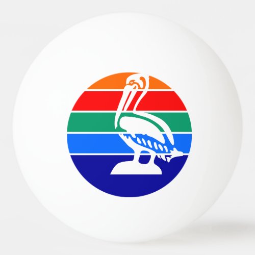 Flag of St Petersburg Florida Ping Pong Ball