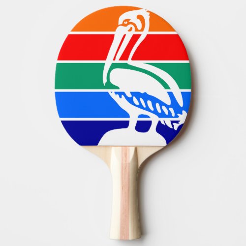Flag of St Petersburg Florida Ping Pong Paddle