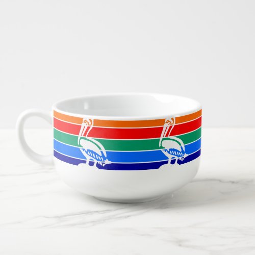 Flag of St Petersburg Florida Soup Mug