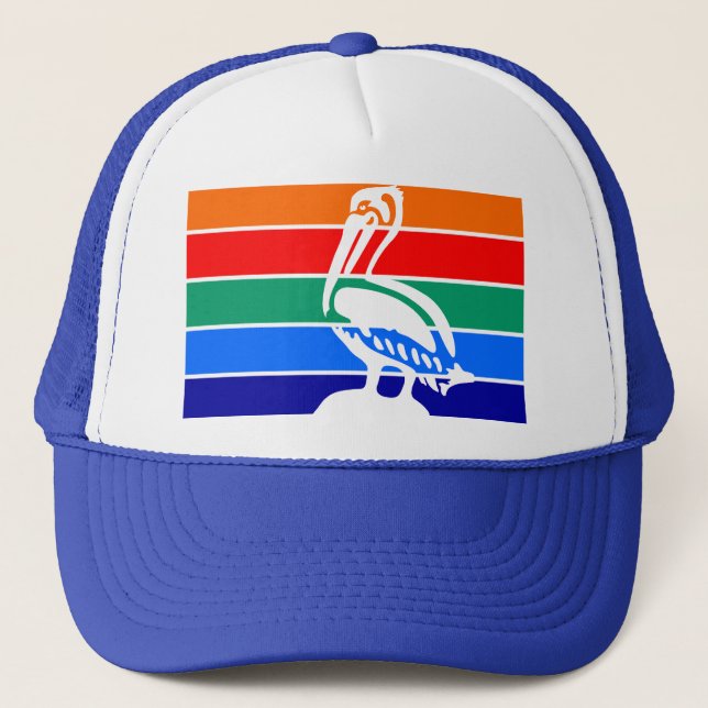 Flag of St. Petersburg, Florida Trucker Hat (Front)