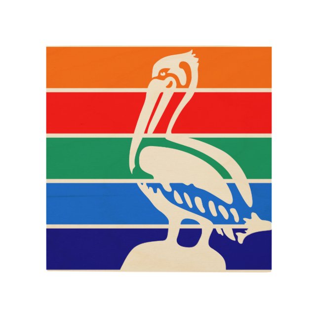 Flag of St. Petersburg, Florida Wood Wall Art (Front)