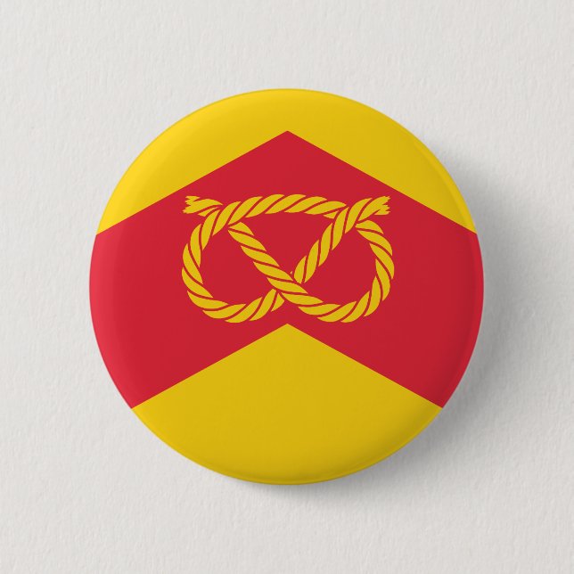 Flag of Staffordshire Pinback Button (Front)
